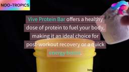 Indulge in Delicious Protein Bliss: Vive Dark Chocolate Peanut Butter Jelly Protein Bar