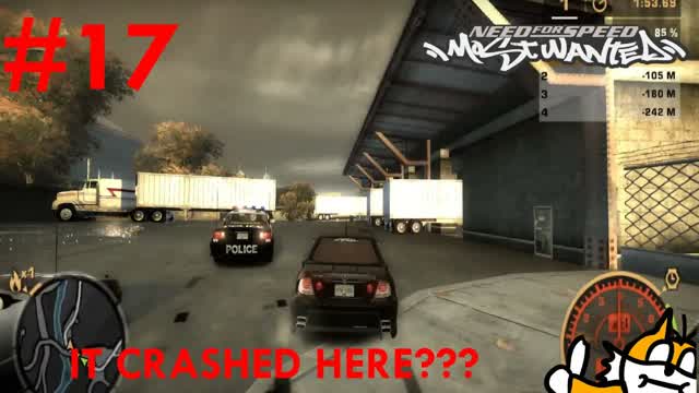 THE WEIRDEST CRASH - NFS Most Wanted Ep.17