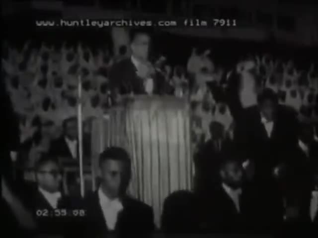 A funny exchange between Malcolm X and George Lincoln Rockwell