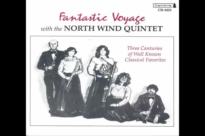 North Wind Quintet - Mozart - Piano Sonata 11 in A Major, K 331 III Alla turca Allegro
