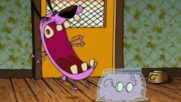 Courage's reaction to Animal Cruelty