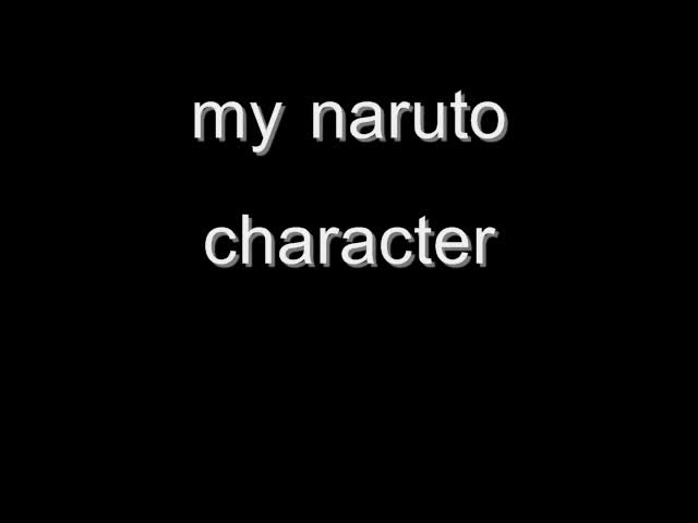 my naruto character