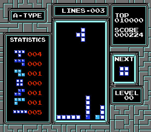 Playing Tetris! Playing Tetris!