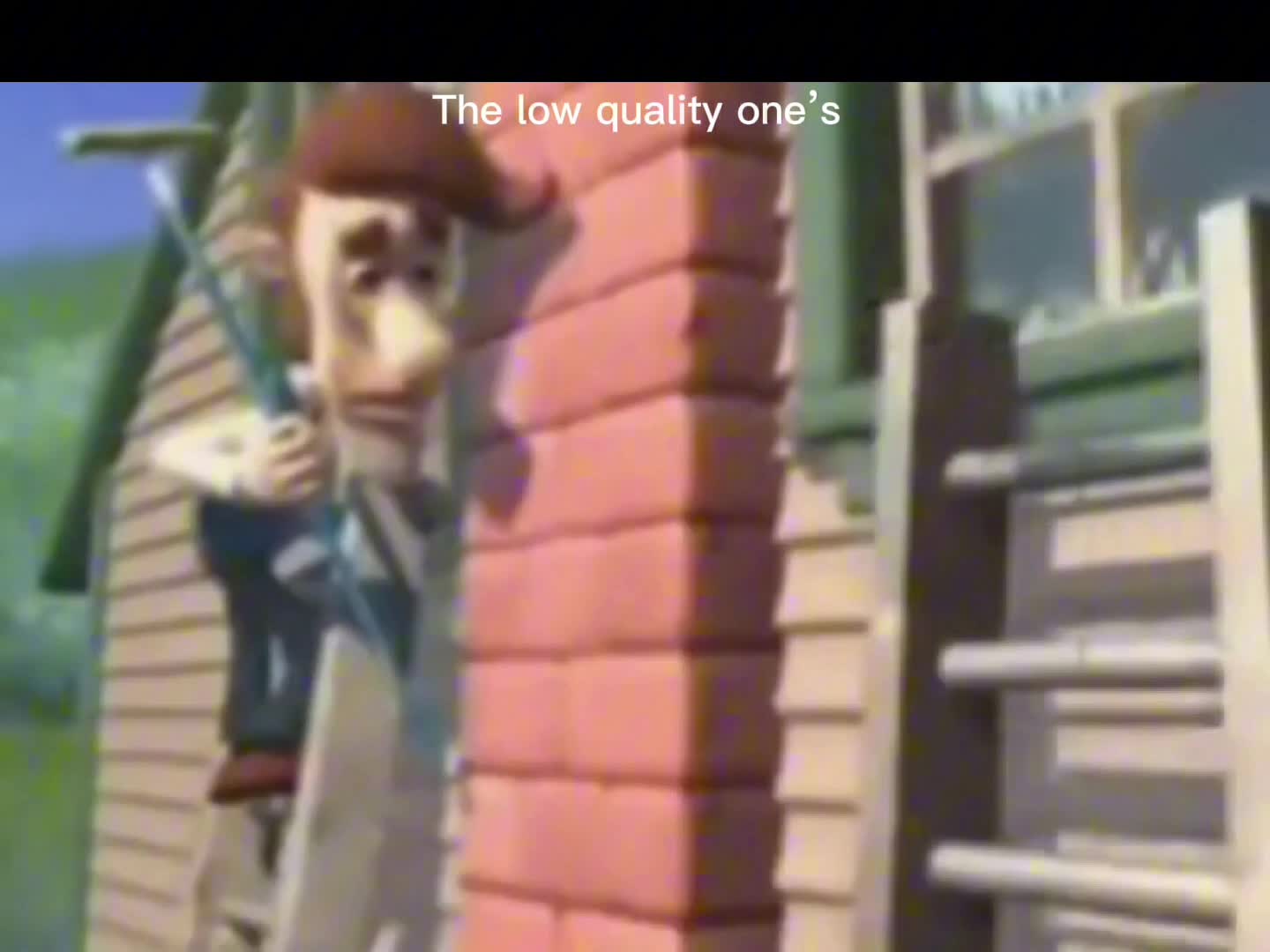 The low quality ones