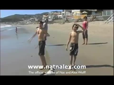 Nat N Alex Wolff at the Beach by Nat x26 Alex Wolff (LD)