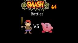 Super Smash Bros 64 Battles #11: Ness vs Kirby