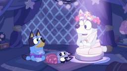 Bluey S1E32 Bumpy and the Wise Old Wolfhound
