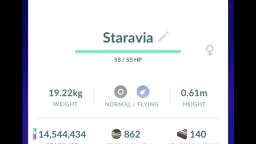 Pokémon GO-Shadow Staravia