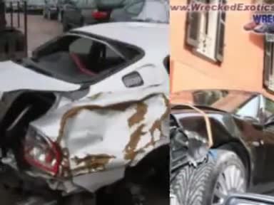 MASERATI CARS DESTROYED