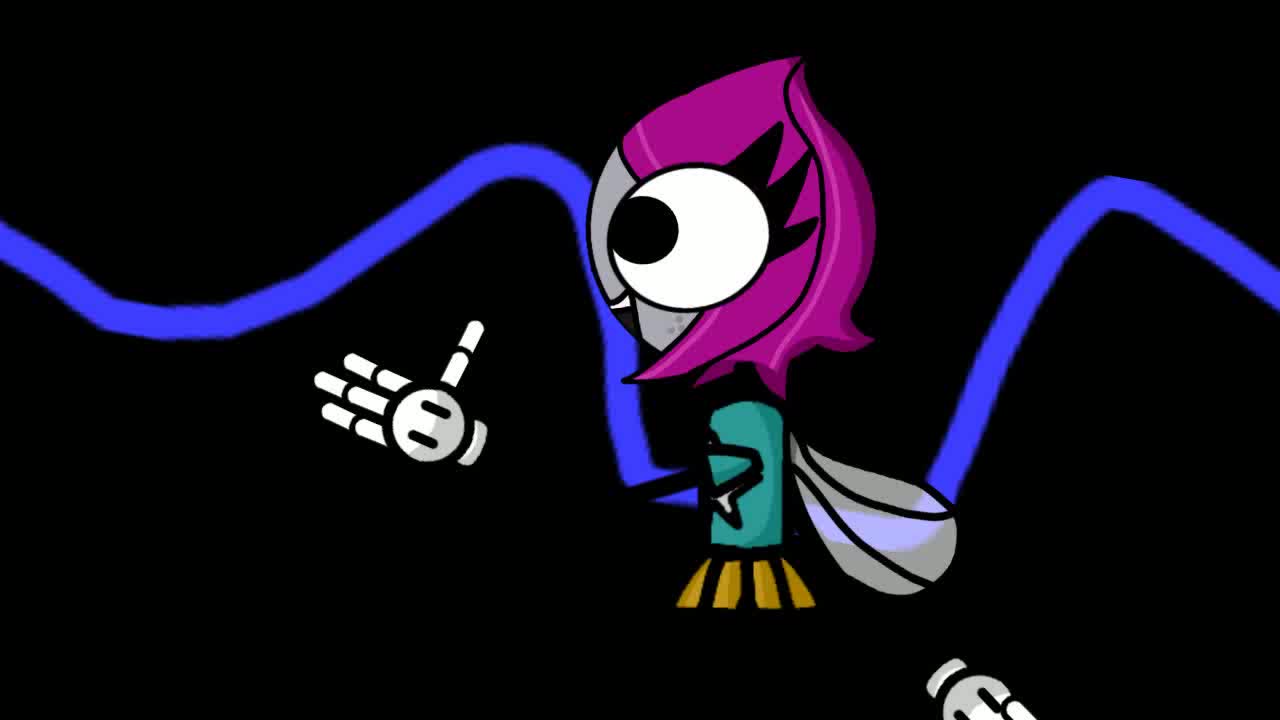 epic electronic neon guy