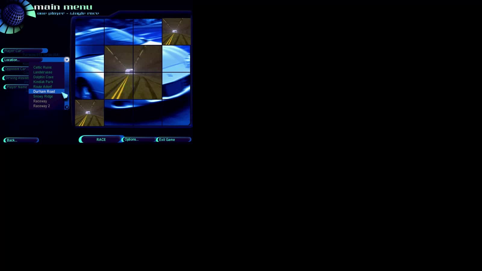 Playing Need For Speed Road Challenge