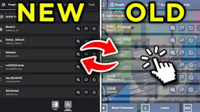 jak mieć stary interfejs robloxa