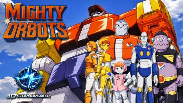 The Mighty Orbots (80's Cartoon) Episode 9 - Leviathan (Remastered DVD Quality)