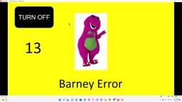 playing barney error 1 by zakkujennasei