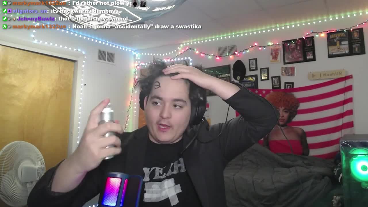 Fat Idiot Blinds Himself On Stream