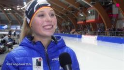Victoria Stirnemann & WBG Zukunft eG im Eissportzentrum Erfurt - Videoreportage Saison 2018/2019 - T