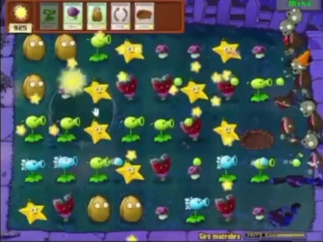 Plantas contra zombies - giro macabra