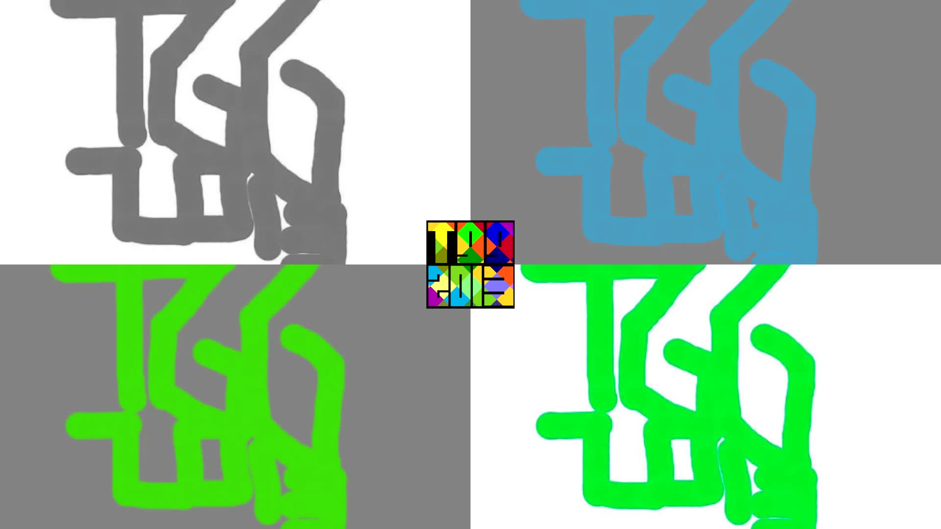 TGG2013 Hexametric Flying Lines in the YIQ Color Space