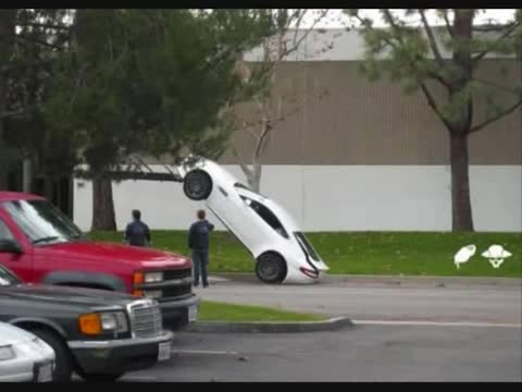 funny and unusual car crashes