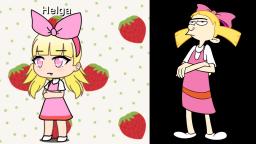 Helgas Poses In Gacha Life