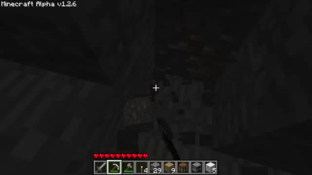 MineCraft Alpha v1.2.6 Gameplay - Part 6 | Fire?