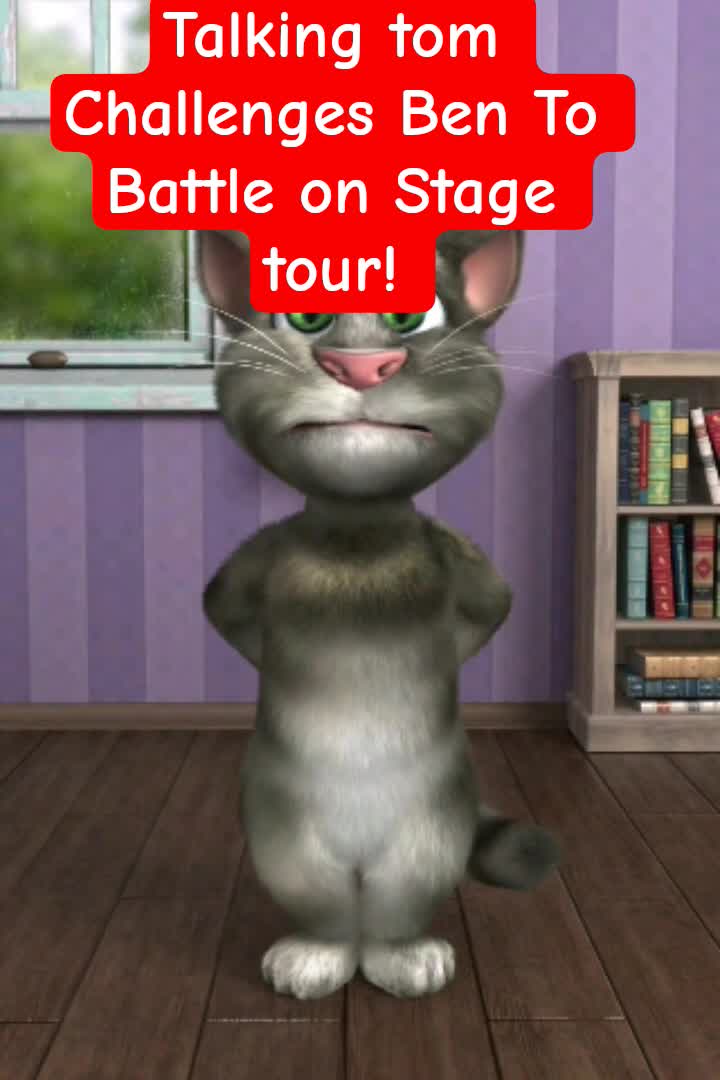 Talking Tom Challenges Ben on Stage tour! #TalkingBen #TalkingTom #StageTour #PS5