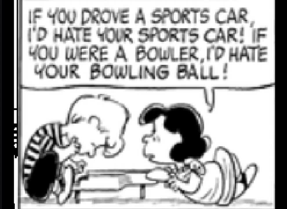 Peanuts Comic AI Dub with Lucy and Schroeder