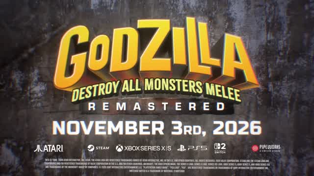 Godzilla: Dystroy All Monsters Melee Remastered (NIntendo Switch 2 and PLaystation 5) Sneak Preview