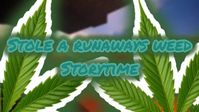 STOLE WEED FROM A RUNAWAY STORYTIME