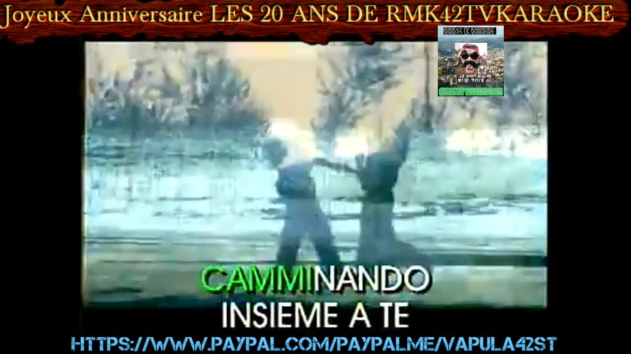 camminando M.DI CATALDO karaoke 2026 djmac-kinkikeuke  rmk42tvkaraoke
