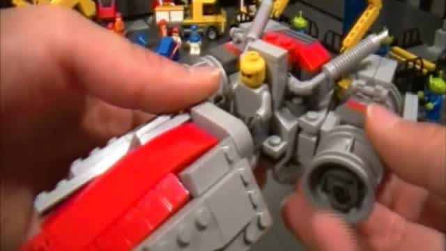 Lego Vulture Instructions (part 2 of 2) Starcraft II Terran