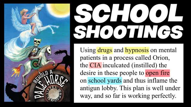 SCHOOL SHOOTINGS x BEHOLD A PALE HORSE