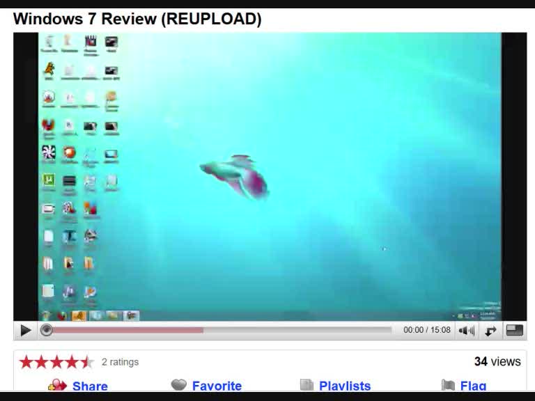 Re: Windows 7 Review (REUPLOAD)