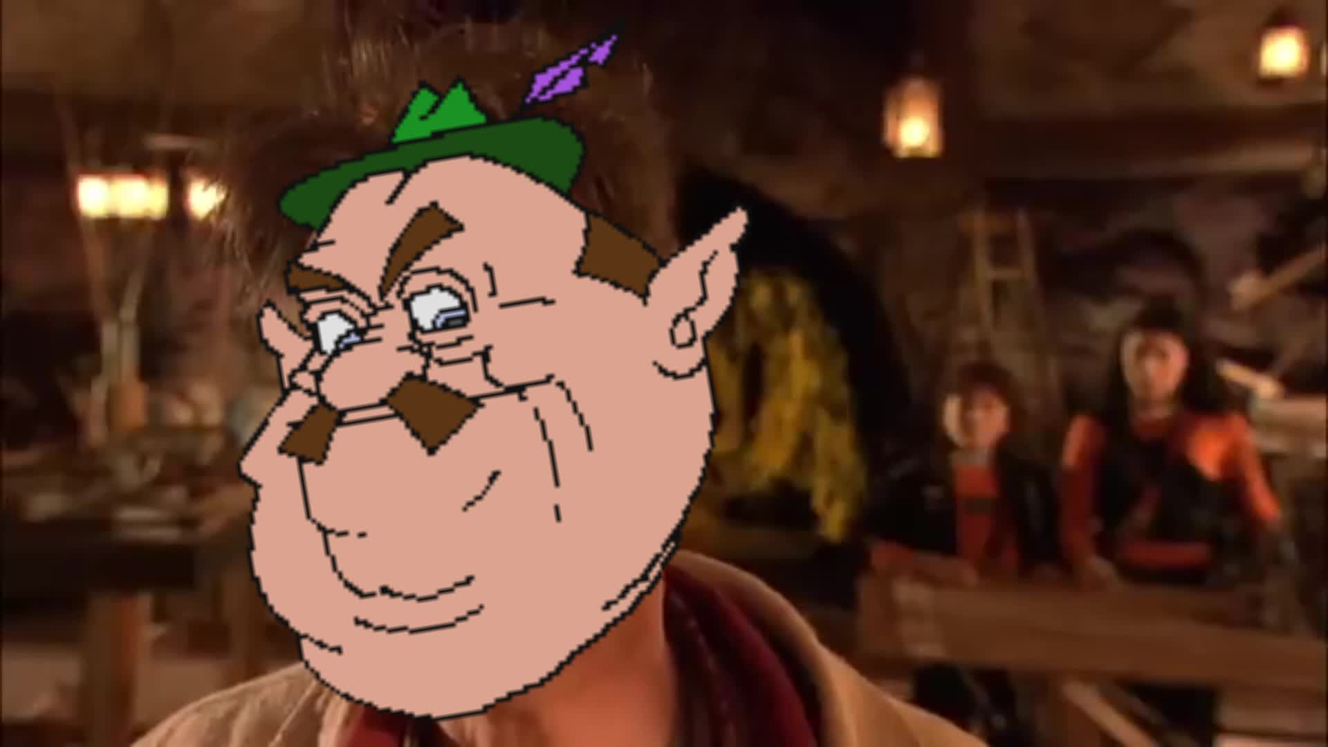 you think god stays in heaven but it's morshu