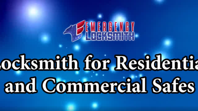 Locksmith for Residential and Commercial Safes