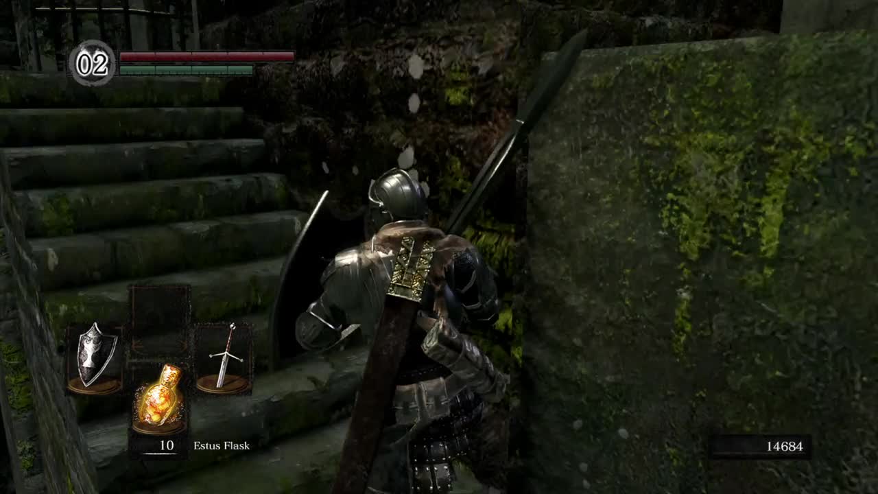 DARK SOULS™: REMASTERED-Fighting The Capra Demon