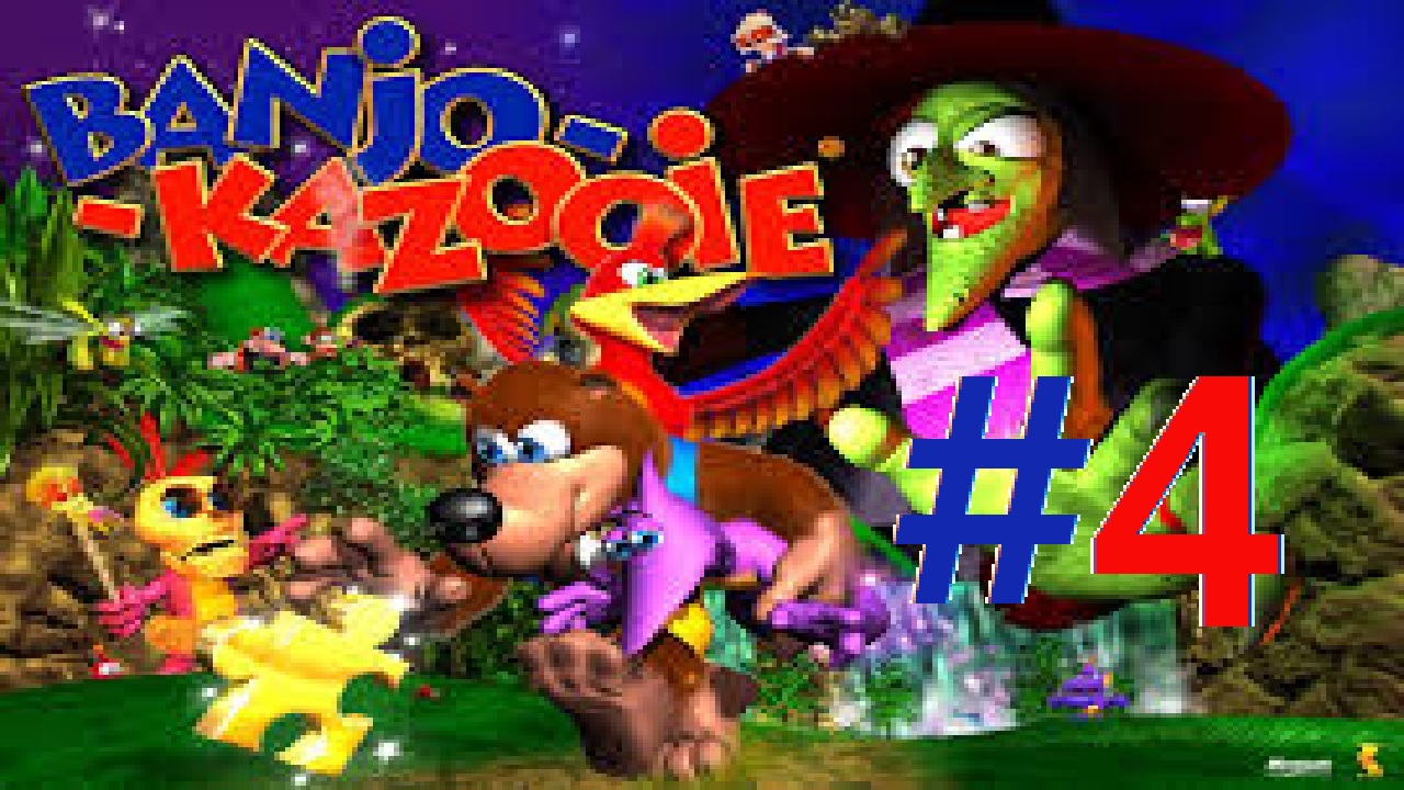 Let s Replay Banjo-Kazooie (100/Deutsch) - Teil 4 Ei-genartiges Sharkfood Island!