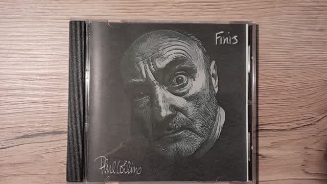 Advert for 'Finis', the new Phil Collins AI album!
