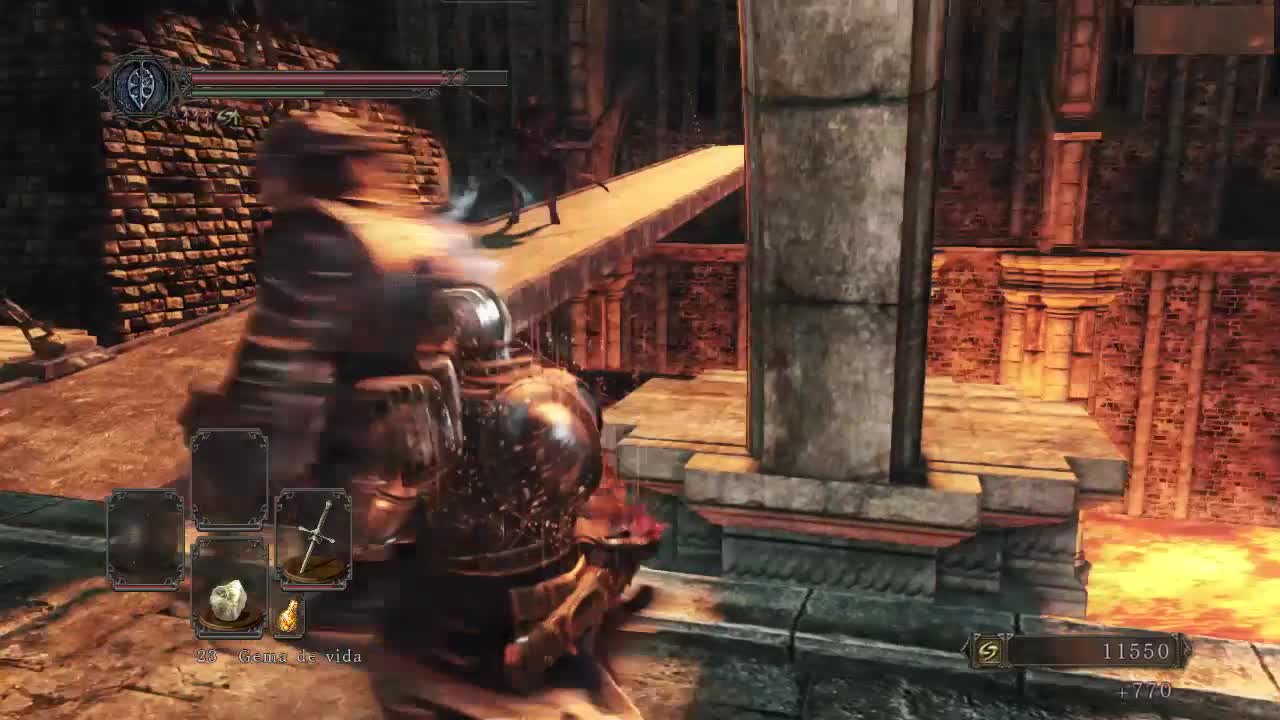 torreón de hierro, runback + demonio de función Dark Souls 2