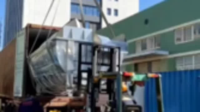 Eruis automatic compact slaughter line shipping process