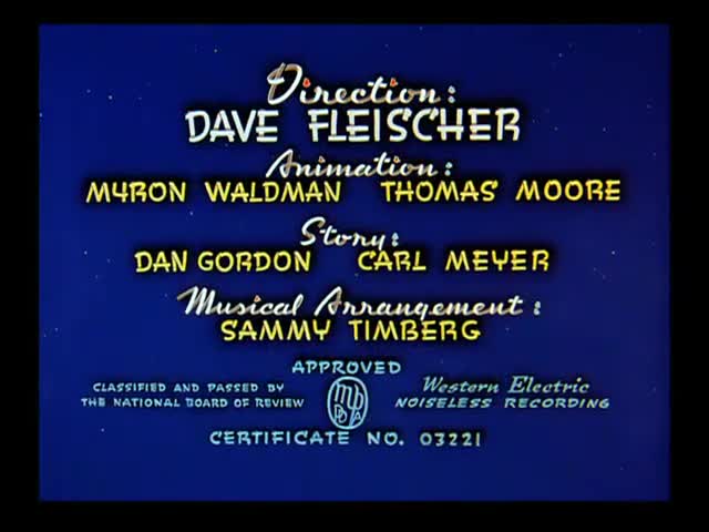 Superman (1942) The Magnetic Telescope
