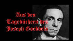 Buchbesprechung Goebbels Tagebücher