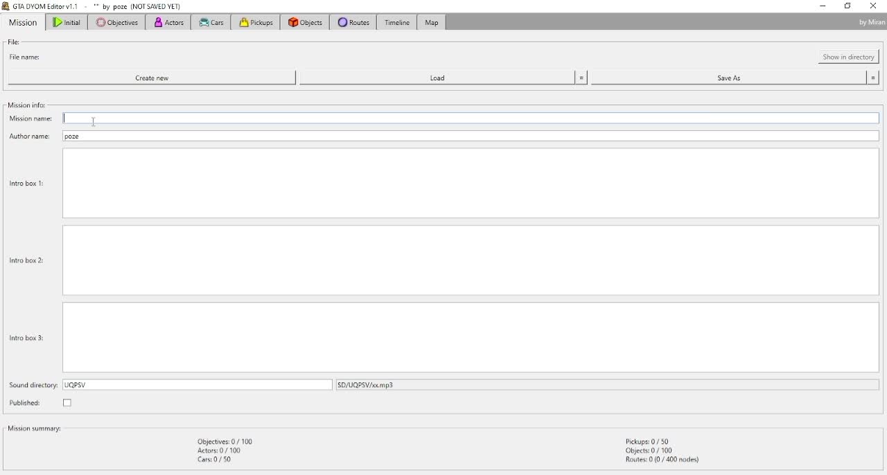 GTA DYOM EDITOR TUTORIAL BAHASA INDONESIA GTA DYOM EDITOR TUTORIAL BAHASA INDONESIA