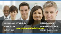 Personal Injury Lawyer Woodbridge ON - BPC Personal Injury Lawyer (800) 947-0548