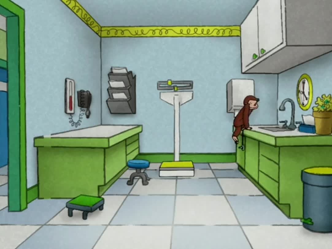 Curious George Doctor Monkey/Curious George On Time