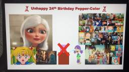 Unhappy 24th Birthday Pepper-Color. (Reupload)