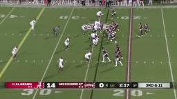 Alabama Crimson Tide vs. Mississippi State Bulldogs | Full Game Highlights