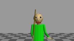 Baldi Angry in Anim8or