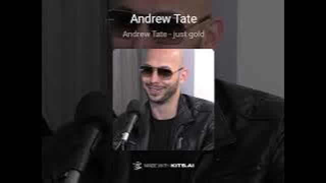 Andrew Tate - just gold