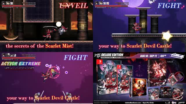 Koumajou Remilia: Scarlet Symphony (Nintendo Switch) Physical Release Trailer [Limited Run Games]